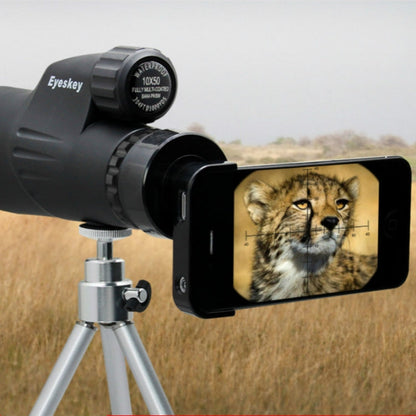 Skorter | Eyeskey 10X50 Telescope Measurable Large Caliber High Magnification HD Low Light Level Night Vision Waterproof Monocular Binoculars