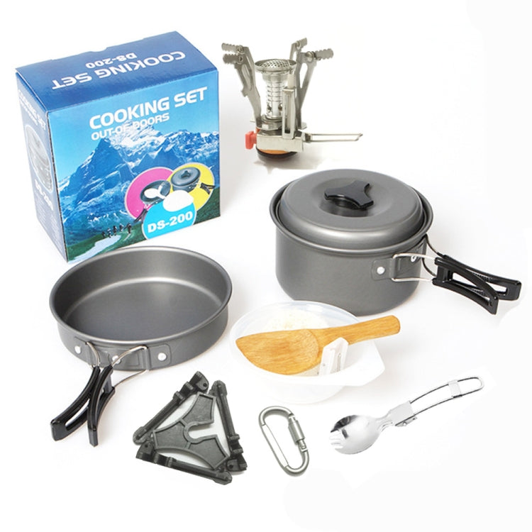 Skorter | DS200 Portable Outdoor Set Boiler Head Combination Camping Pot Outdoor Cookware Set