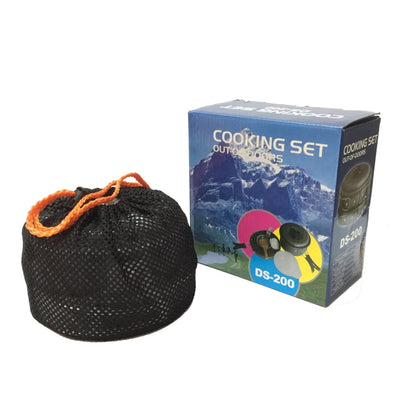 Skorter | DS200 Portable Outdoor Set Boiler Head Combination Camping Pot Outdoor Cookware Set