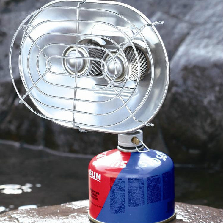 Skorter | BRS-H22 Outdoor Camping Double Head Gas Heating Stove Fishing Heater Baking Oven Without Gas Cylinder
