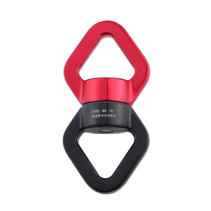 Skorter | Anti-knot Rock Climbing Caster Fixed Connector Downhill Retarder(Red Black)
