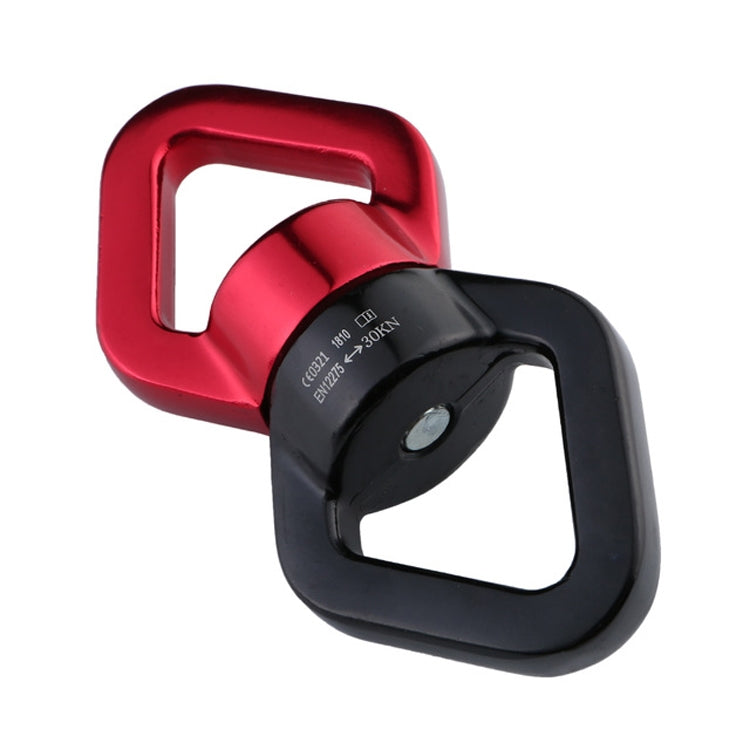 Skorter | Anti-knot Rock Climbing Caster Fixed Connector Downhill Retarder(Red Black)