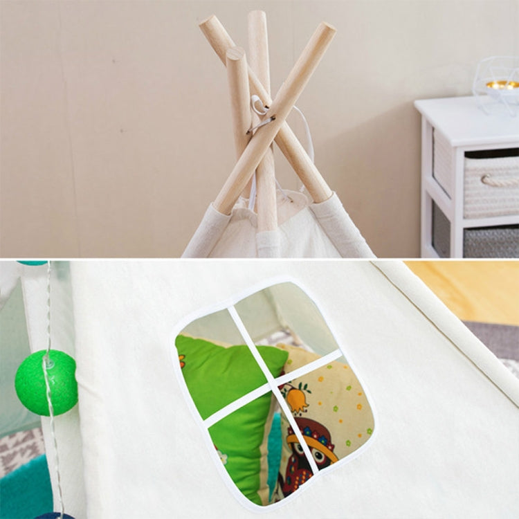 Skorter | Children's Room Princess Tent Indoor Play House Folding Tent Toy, Size:1.35m(White)