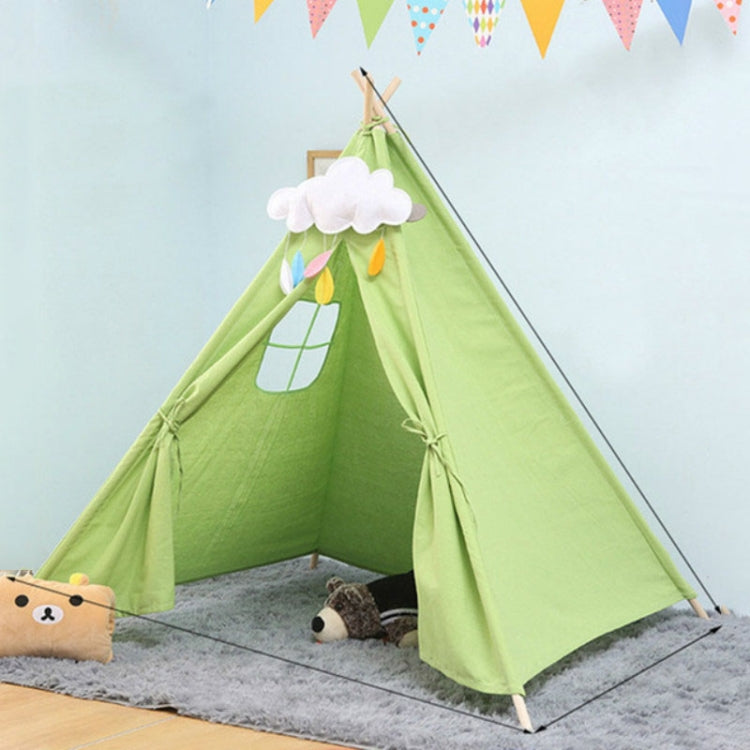 Skorter | Children's Room Princess Tent Indoor Play House Folding Tent Toy, Size:1.35m(Green)