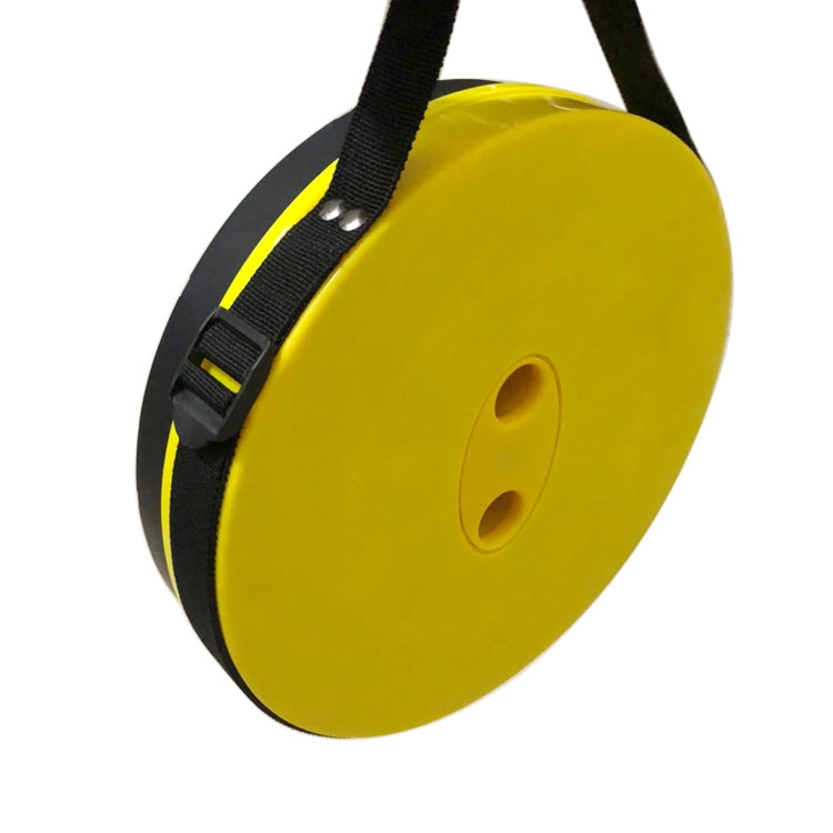 Skorter | Outdoor Portable Folding Telescopic Plastic Stool Camping Fishing Garden Stool(Yellow)