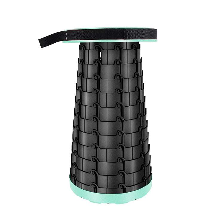 Skorter | Outdoor Portable Folding Telescopic Plastic Stool Camping Fishing Garden Stool(Green)