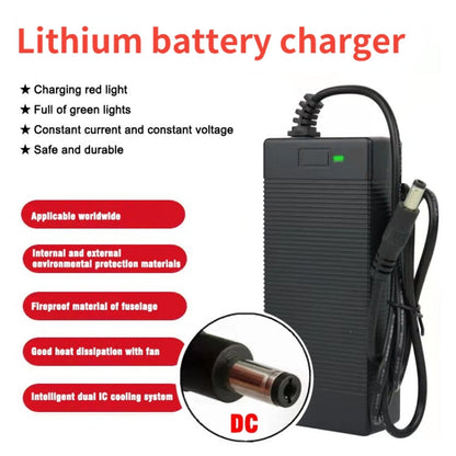Skorter | JN-84W-420200 42V 2A Scooter Lithium Battery Charger, EU Plug(DC 5.5 x 2.5mm)