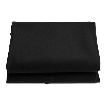 Skorter | Polyester Parasol Replacement Cloth Round Garden Umbrella Cover, Size: Diameter 3m 8 Ribs(Black)