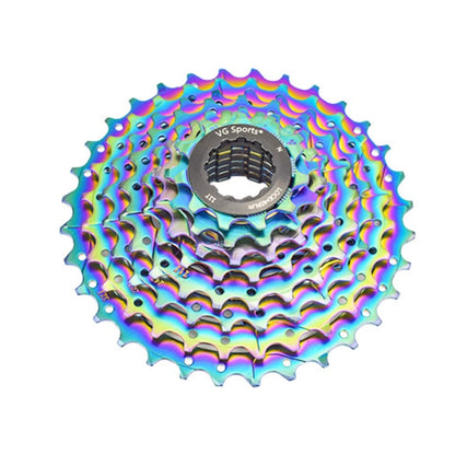 Skorter | VG SPORTS Bicycle Lightweight Wear -Resistant Colorful Flywheel, Style:11 Speed 11-32T