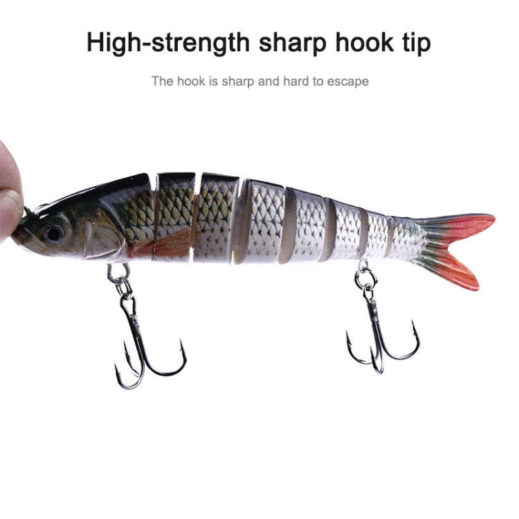 Skorter | Luya Knotty Fish Plastic Bionic Hard Bait Sea Fishing Fake Bait, Colour: 5 PCS