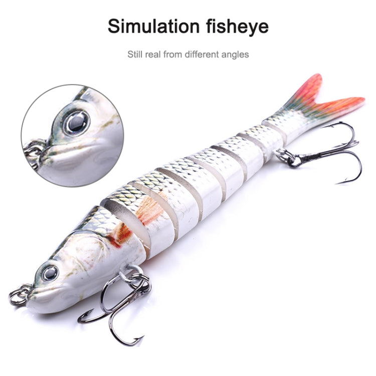 Skorter | Luya Knotty Fish Plastic Bionic Hard Bait Sea Fishing Fake Bait, Colour: 5 PCS