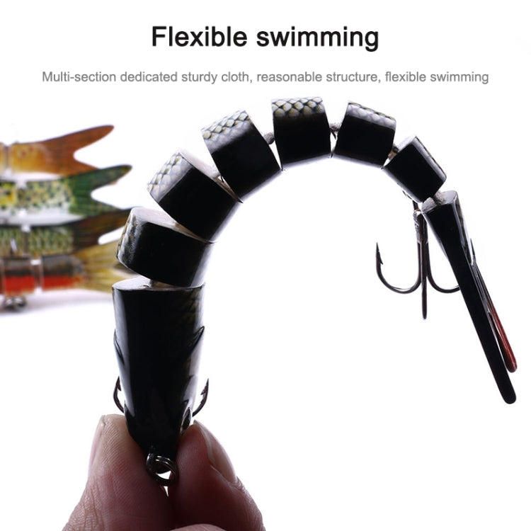 Skorter | Luya Knotty Fish Plastic Bionic Hard Bait Sea Fishing Fake Bait, Colour: 5 PCS
