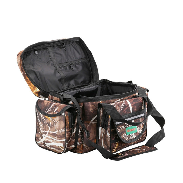 Skorter | SeaKnight SK003 Multifunctional Lure Bag Shoulder Messenger Bag Fishing Gear Waist Bag(Straw)