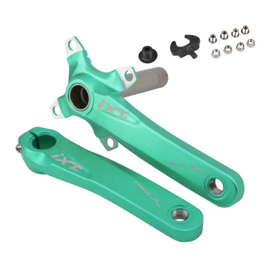 Skorter | JIANKUN IXF Mountain Bike Hollow Crank Modified, Style:Left and Right Crank(Green)