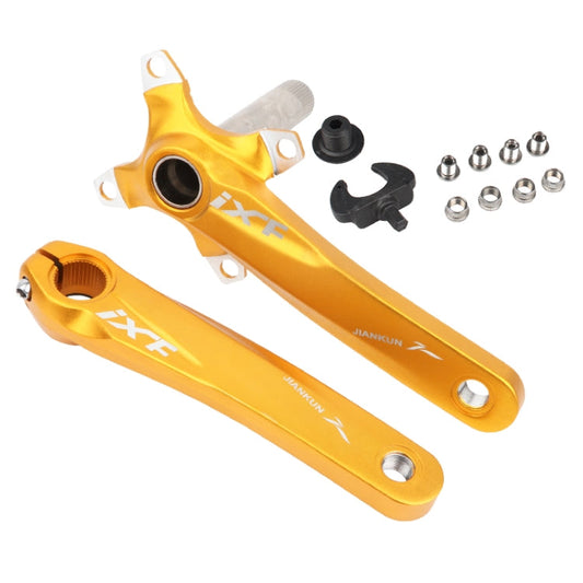 Skorter | JIANKUN IXF Mountain Bike Hollow Crank Modified, Style:Left and Right Crank(Yellow)