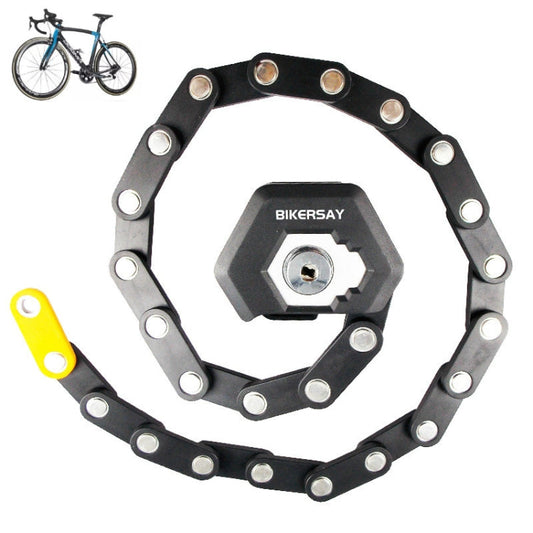 Skorter | BIKERSAY  BK001 Bicycle Folding Lock Anti-theft Anti-cutting Mountain Bike Burger Lock