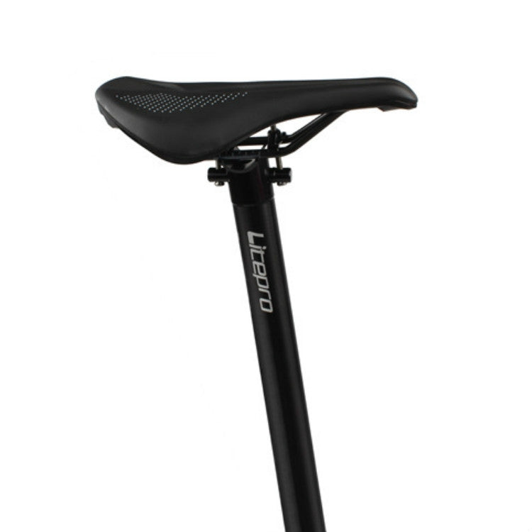 Skorter | Litepro 412 Folding Bicycle Seatpost 33.9mm LP Plum Blossom Seat Tube, Colour: Electroplating Colorful