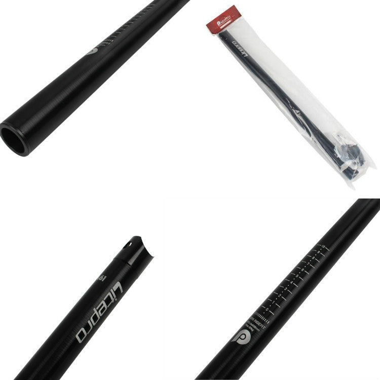 Skorter | Litepro 412 Folding Bicycle Seatpost 33.9mm LP Plum Blossom Seat Tube, Colour: Electroplating Colorful