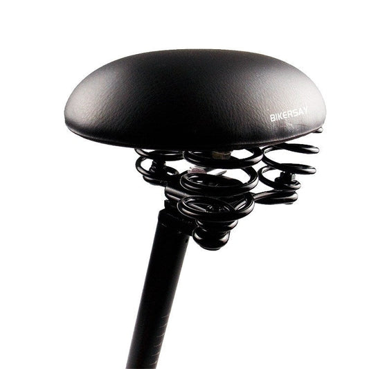 Skorter | BIKERSAY Bicycle Spring Cushion Shock Absorber Mountain Bike Saddle Anti-compression Non-nasal Cushion