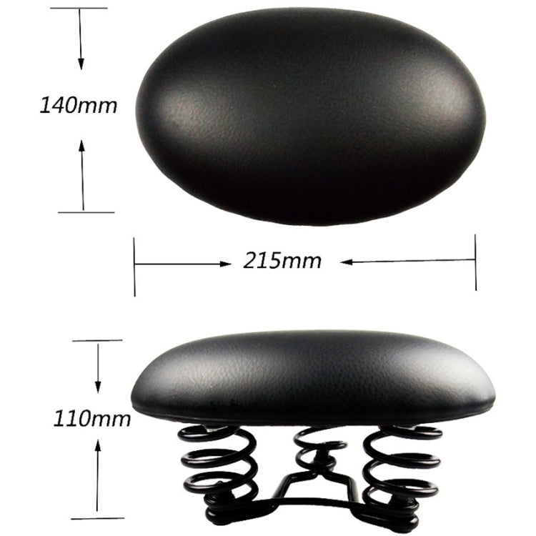 Skorter | BIKERSAY Bicycle Spring Cushion Shock Absorber Mountain Bike Saddle Anti-compression Non-nasal Cushion