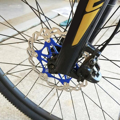 Skorter | SNAIL FD-01 Mountain Bike Floating Disc Bicycle Brake Pad Six Nail Brake Disc, Size:203mm, Color:Black