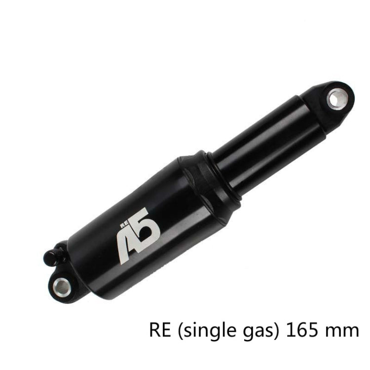 Skorter | KindShock A5 Air Pressure Rear Shock Absorber Mountain Bike Shock Absorber Folding Bike Rear Liner, Size:165mm, Style:RE Single Gas