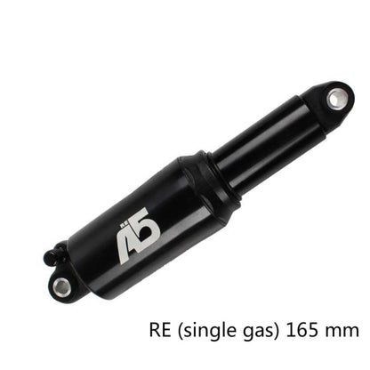 Skorter | KindShock A5 Air Pressure Rear Shock Absorber Mountain Bike Shock Absorber Folding Bike Rear Liner, Size:165mm, Style:RE Single Gas