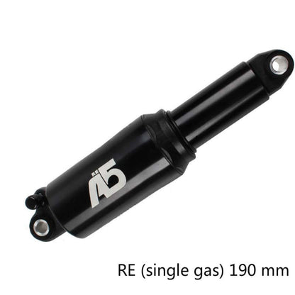 Skorter | KindShock A5 Air Pressure Rear Shock Absorber Mountain Bike Shock Absorber Folding Bike Rear Liner, Size:190mm, Style:RE Single Gas