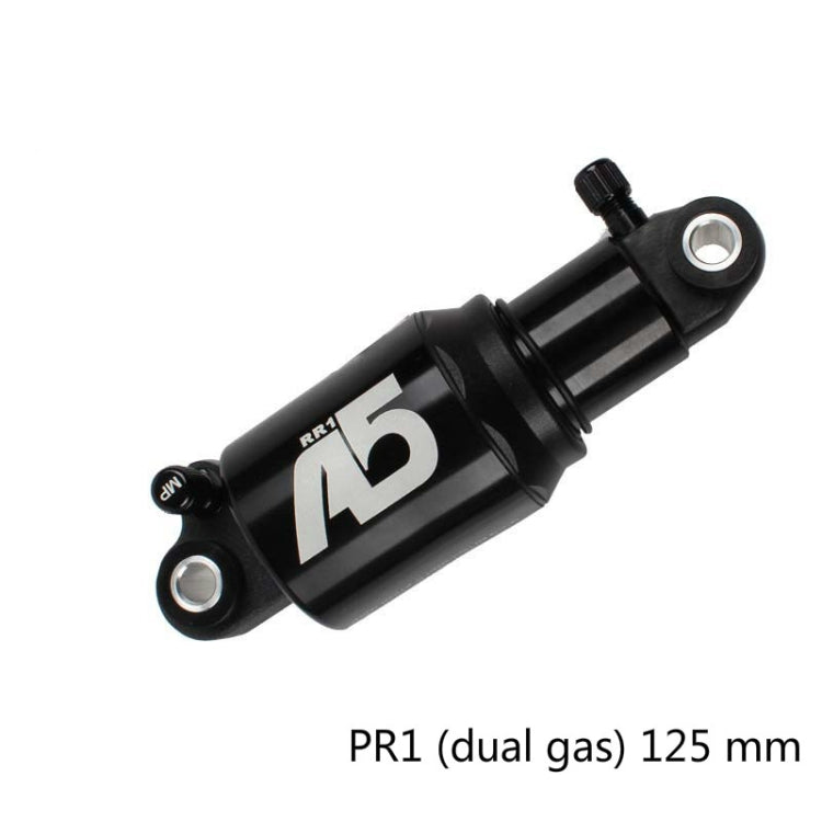 Skorter | KindShock A5 Air Pressure Rear Shock Absorber Mountain Bike Shock Absorber Folding Bike Rear Liner, Size:125mm, Style:RR1 Dual Gas