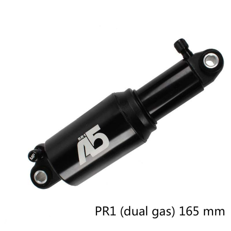 Skorter | KindShock A5 Air Pressure Rear Shock Absorber Mountain Bike Shock Absorber Folding Bike Rear Liner, Size:165mm, Style:RR1 Dual Gas