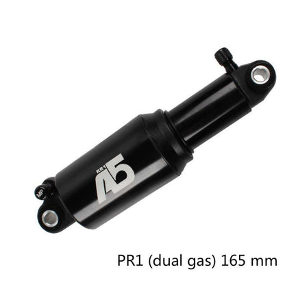 Skorter | KindShock A5 Air Pressure Rear Shock Absorber Mountain Bike Shock Absorber Folding Bike Rear Liner, Size:165mm, Style:RR1 Dual Gas