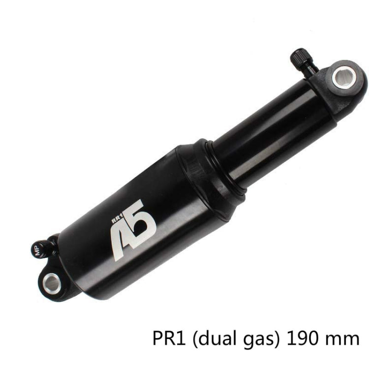 Skorter | KindShock A5 Air Pressure Rear Shock Absorber Mountain Bike Shock Absorber Folding Bike Rear Liner, Size:190mm, Style:RR1 Dual Gas