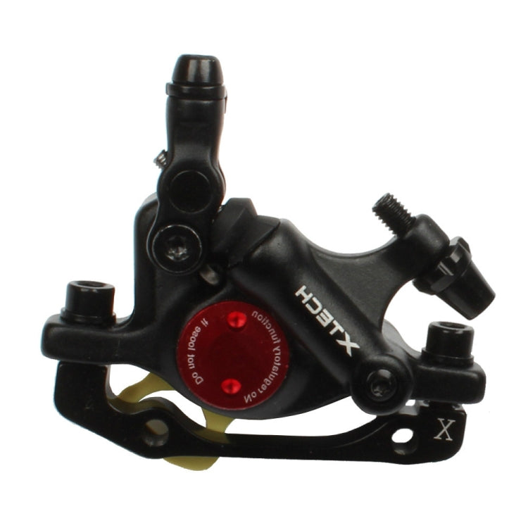 Skorter | ZOOM HB100 Mountain Bike Hydraulic Brake Caliper Folding Bike Cable Pull Hydraulic Disc Brake Caliper, Style:Front(Black)