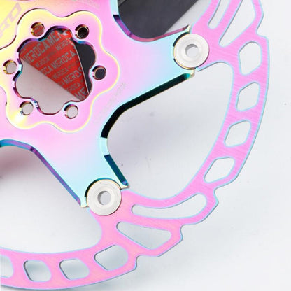 Skorter | IIIPRO Floating Disc Road Mountain Bike Six Nail Disc Brake Disc, Size:160mm(Colorful)