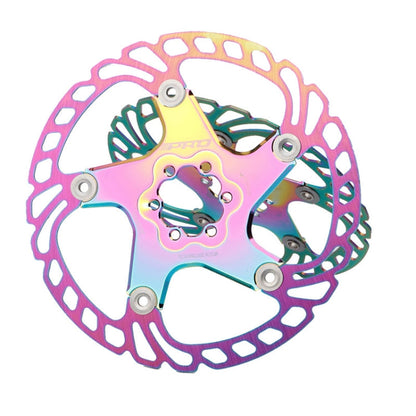 Skorter | IIIPRO Floating Disc Road Mountain Bike Six Nail Disc Brake Disc, Size:160mm(Colorful)