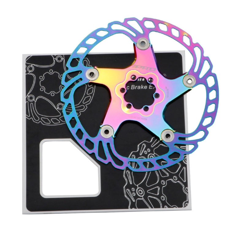 Skorter | IIIPRO Floating Disc Road Mountain Bike Six Nail Disc Brake Disc, Size:160mm(Colorful)