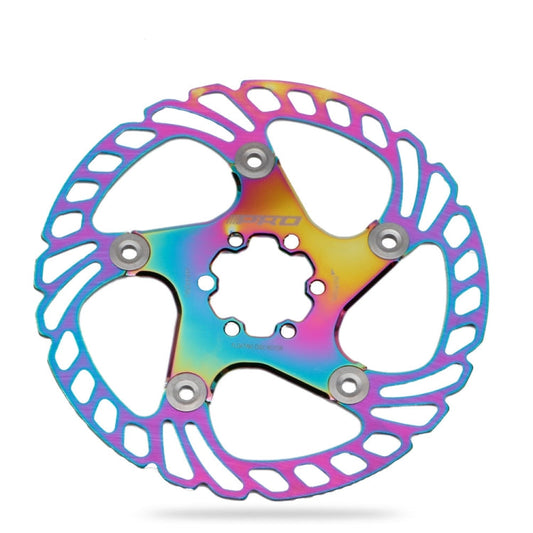 Skorter | IIIPRO Floating Disc Road Mountain Bike Six Nail Disc Brake Disc, Size:180mm(Colorful)