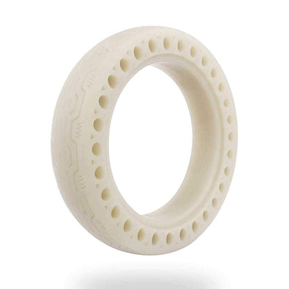 Skorter | M0137 For Xiaomi Mijia M365 Electric Scooter Accessories 8.5 inch Shock-absorbing Pattern Honeycomb Solid Tire Fluorescent Tire(Fluorescent Green)