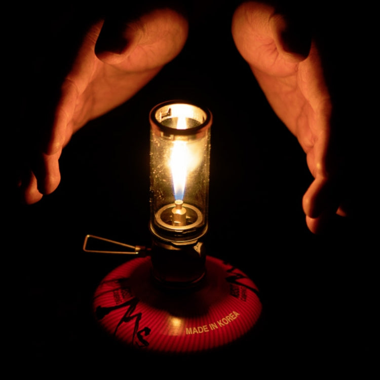 Skorter | BRS-55 Outdoor Camping Lighting Mini Steam Light Tent Gas Coreless Candle Light