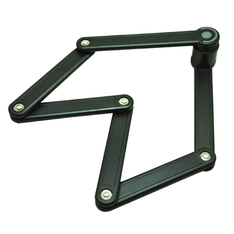 Skorter | Tonyon Universal Anti-hydraulic Scissors Bicycle Lock Four-section Folding Mountain Bike Lock(Black)