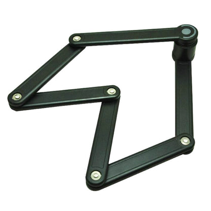Skorter | Tonyon Universal Anti-hydraulic Scissors Bicycle Lock Four-section Folding Mountain Bike Lock(Black)