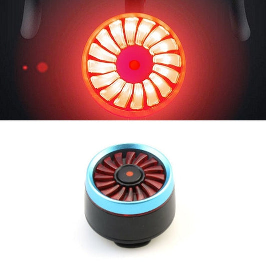 Skorter | Bicycle Smart Sensor Brake Light USB Tail Light Warning Light(Blue)