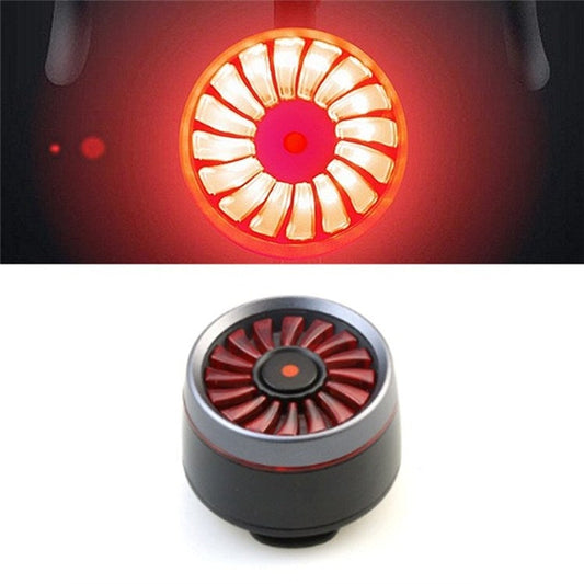Skorter | Bicycle Smart Sensor Brake Light USB Tail Light Warning Light(Titanium)