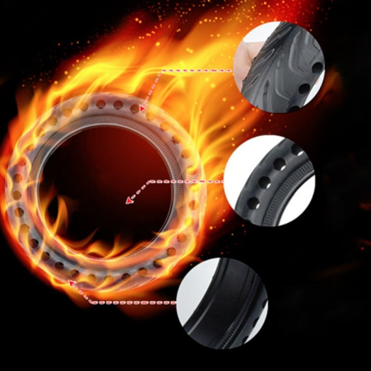 Skorter | 8.5 inch For Xiaomi Mijia M365 Electric Scooter Accessories Wheel Boss Wheel Tire Integrated 5 Hole Honeycomb Solid Wheel Tire(Wheel Tire + Wheel Frame)(Wheel Tire + Wheel Frame)