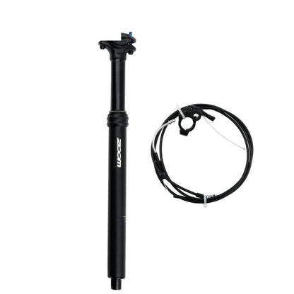 Skorter | ZOOM Bicycle Wire-Controlled Hydraulic Lift Seat Tube Mountain Bike Seatpost, Size:31.6mm, Specification:400mm Internal Routing