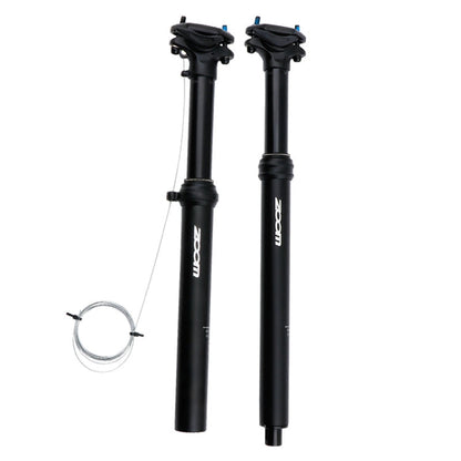 Skorter | ZOOM Bicycle Wire-Controlled Hydraulic Lift Seat Tube Mountain Bike Seatpost, Size:31.6mm, Specification:400mm Internal Routing