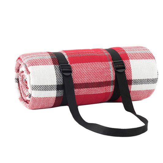 Skorter | FP1409 6mm Thickened Moisture-Proof Beach Mat Outdoor Camping Tent Mat Without Storage Bag, Size:200x200cm(Strawberry Dessert)