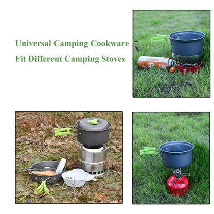 Skorter | Camping cookware Outdoor cookware set(Black)