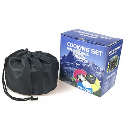 Skorter | Camping cookware Outdoor cookware set(Orange)