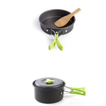 Skorter | Camping cookware Outdoor cookware set(Orange)